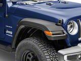 MP Concepts High Clearance Fender Flares with Sequential Turn Signals; Front (18-24 Jeep Wrangler JL)