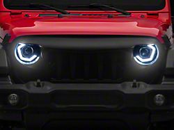 MP Concepts Thanos Grille with LED Headlights (18-24 Jeep Wrangler JL w/o TrailCam)