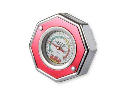 Mr. Gasket Thermocap Radiator Cap; 13 PSI; Red (84-93 Jeep Cherokee XJ)