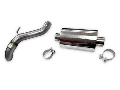 MRT Trail Rated G.O.A.T. Series Axle-Back Exhaust wiith Turn Down Tip (21-25 Bronco, Excluding Raptor)