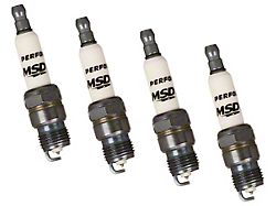 MSD Iridium Tip Spark Plugs; Set of Four (84-86 2.8L Jeep Cherokee XJ)