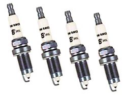 MSD Iridium Tip Spark Plugs; Set of Four (86-00 2.5L Jeep Cherokee XJ; 87-00 4.0L Jeep Cherokee XJ)