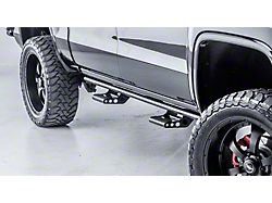 N-Fab Cab Length RKR Side Rails; Textured Black (10-24 4Runner Trail)