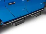 N-Fab Wheel 2 Wheel Podium Nerf Side Step Bars; Textured Black (20-25 Jeep Gladiator JT)