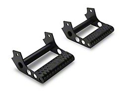 N-Fab RKR Rock Rail Detachable Steps; Textured Black (Jeep Wrangler with N-FAB Rock Rails)