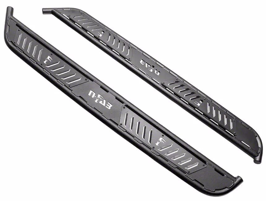 N-Fab Jeep Wrangler Roan Running Board; Textured Black NBJ184-TX (18-24 ...