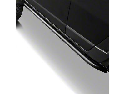 N-Fab Cab Length RKR Side Rails; Textured Black (22-25 Tundra CrewMax)