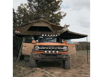 Nacho Offroad Technology A-Pillar Light Kit; Combo/White (21-24 Bronco)