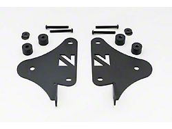 Nacho Offroad Technology A-Pillar/Ditch Light Mounts (18-24 Jeep Wrangler JL, Excluding EcoDiesel & Rubicon 392)