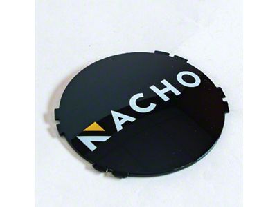 Nacho Offroad Technology Quatro Light Lens Covers; Black