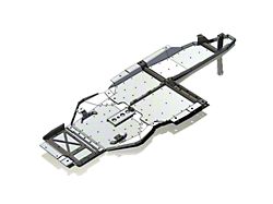 Next Venture Motorsports Belly Skid Plates; Bare Aluminum (21-24 Bronco 4-Door w/ Transmission Crossmember Bracing)