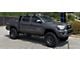 N-Fab Cab Length Nerf Side Step Bars; Gloss Black (05-15 Tacoma Double Cab)