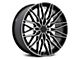 Niche Calabria 6 Gloss Black with Machined Lip 6-Lug Wheel; 20x9.5; 30mm Offset (03-09 4Runner)