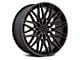 Niche Calabria 6 Matte Black Machined Dark Tint 6-Lug Wheel; 20x9.5; 30mm Offset (03-09 4Runner)