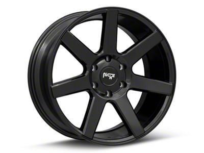 Niche Future Gloss Black 6-Lug Wheel; 22x9.5; 19mm Offset (03-09 4Runner)