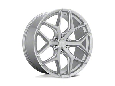 Niche Vice SUV Gloss Silver Brushed 6-Lug Wheel; 22x9.5; 30mm Offset (03-09 4Runner)