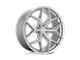 Niche Vice SUV Gloss Silver Brushed 6-Lug Wheel; 22x9.5; 30mm Offset (03-09 4Runner)