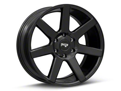 Niche Future Gloss Black 6-Lug Wheel; 20x9.5; 30mm Offset (04-15 Titan)