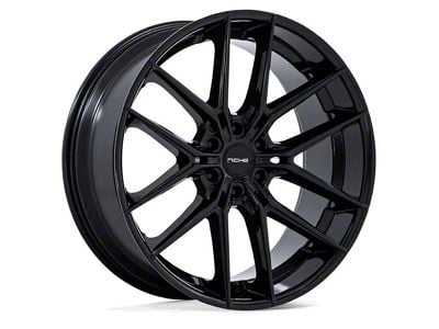 Niche Prodigy 6 Gloss Black 6-Lug Wheel; 22x9.5; 20mm Offset (04-15 Titan)