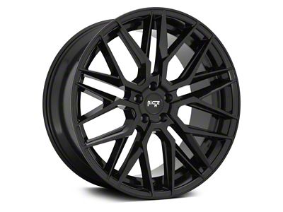 Niche Gamma Gloss Black 6-Lug Wheel; 22x9.5; 25mm Offset (05-15 Tacoma)