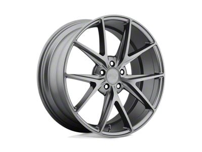 Niche Misano Matte Gunmetal 5-Lug Wheel; 17x8; 40mm Offset (05-15 Tacoma)