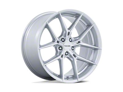 Niche Prodigy 5 Silver with Machined Face 5-Lug Wheel; 18x8.5; 35mm Offset (05-15 Tacoma)