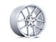 Niche Prodigy 5 Silver with Machined Face 5-Lug Wheel; 18x8.5; 35mm Offset (05-15 Tacoma)