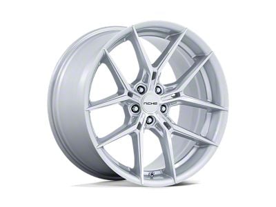 Niche Prodigy 5 Silver with Machined Face 5-Lug Wheel; 18x9.5; 25mm Offset (05-15 Tacoma)