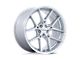 Niche Prodigy 5 Silver with Machined Face 5-Lug Wheel; 18x9.5; 25mm Offset (05-15 Tacoma)