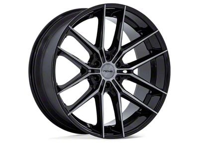 Niche Prodigy 6 Gloss Black Dark Tinted Clear 6-Lug Wheel; 22x9.5; 20mm Offset (05-15 Tacoma)