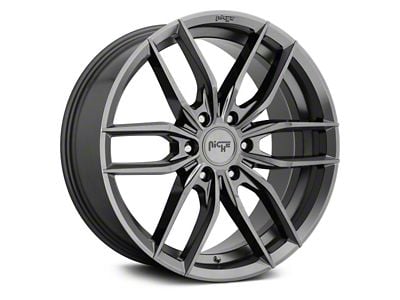 Niche Vosso Matte Anthracite 6-Lug Wheel; 20x9; 20mm Offset (05-15 Tacoma)