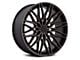 Niche Calabria 6 Matte Black Machined Dark Tint 6-Lug Wheel; 20x9.5; 30mm Offset (2024 Tacoma)