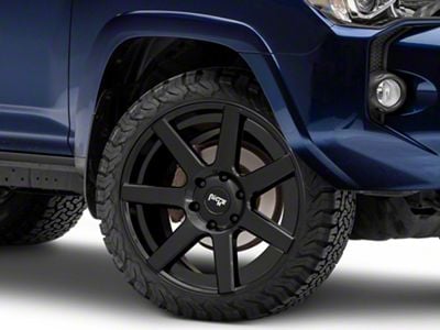 Niche Future Gloss Black 6-Lug Wheel; 22x9.5; 19mm Offset (10-24 4Runner)