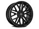 Niche Gamma Gloss Black 6-Lug Wheel; 22x9.5; 25mm Offset (03-09 4Runner)