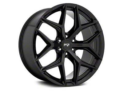 Niche Vice SUV Gloss Black 6-Lug Wheel; 22x9.5; 30mm Offset (10-24 4Runner)