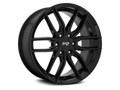 Niche Vosso Gloss Black 6-Lug Wheel; 20x9; 20mm Offset (03-09 4Runner)