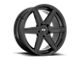 Niche Carina Gloss Black 6-Lug Wheel; 24x10; 30mm Offset (22-24 Bronco Raptor)