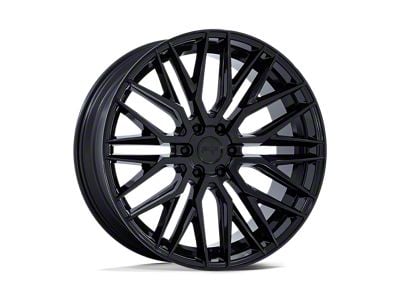 Niche Gamma Gloss Black 6-Lug Wheel; 24x10; 30mm Offset (22-25 Bronco Raptor)