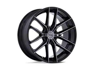 Niche Prodigy 6 Gloss Black with Dark Tinted Clear 6-Lug Wheel; 22x9.5; 25mm Offset (22-24 Bronco Raptor)