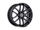 Niche Prodigy 6 Gloss Black with Dark Tinted Clear 6-Lug Wheel; 22x9.5; 25mm Offset (22-24 Bronco Raptor)