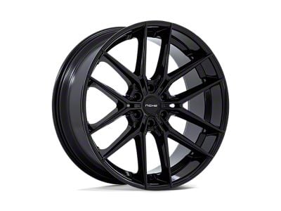 Niche Prodigy 6 Gloss Black 6-Lug Wheel; 22x9.5; 25mm Offset (22-24 Bronco Raptor)