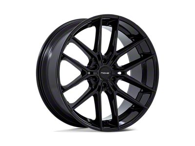 Niche Prodigy 6 Gloss Black 6-Lug Wheel; 24x10; 25mm Offset (22-24 Bronco Raptor)