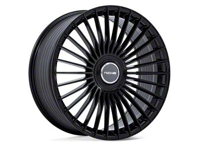 Niche Serene Gloss Black 6-Lug Wheel; 24x10; 30mm Offset (22-24 Bronco Raptor)