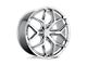 Niche Vice SUV Chrome 6-Lug Wheel; 24x10; 30mm Offset (22-24 Bronco Raptor)