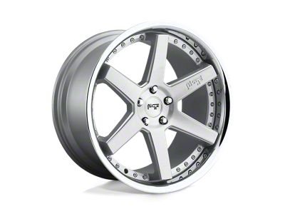 Niche Altair Gloss Silver Wheel; 20x10.5; 40mm Offset (84-01 Jeep Cherokee XJ)