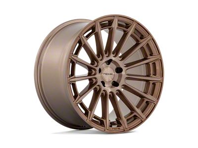 Niche Amalfi Platinum Bronze Wheel; 20x10.5; 20mm Offset (84-01 Jeep Cherokee XJ)