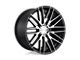 Niche Anzio Gloss Black Brushed Wheel; 20x10.5; 45mm Offset (84-01 Jeep Cherokee XJ)