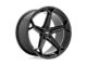 Niche Arrow Gloss Black Wheel; 20x10.5; 30mm Offset (84-01 Jeep Cherokee XJ)