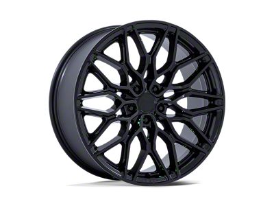 Niche Calabria 5 Matte Black Wheel; 20x9; 35mm Offset (84-01 Jeep Cherokee XJ)