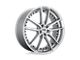 Niche DFS Gloss Silver Machined Wheel; 22x9; 38mm Offset (84-01 Jeep Cherokee XJ)